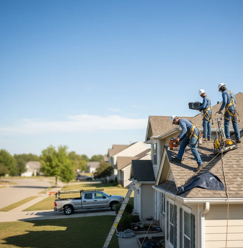 Roof Repair in Brenham